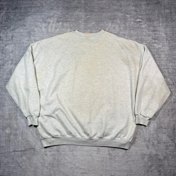 Toronto Raptors Sweatshirt Mens XL Grey Vintage 90s Ravens Athletic NBA Crewneck - Picture 7 of 15